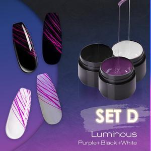 Manicure Luminous Nail Art Spider Nail Gel UV Nail Polish Manicure Luminous Nail Art Spider Nail Gel UV Nail Polish